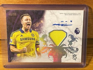 Topps Royalty Premier League 2026 John Terry Auto Relic RRS-JT 46/99 Chelsea for sale on Ebay