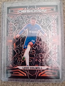 2023-24 Panini Obsidian Levi Colwill Chelsea #38 Serial #/40 for sale on Ebay