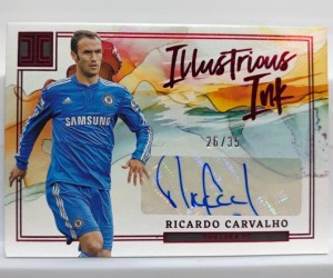 Panini Impeccable PL  2022/23 Ricardo Carvalho Chelsea /35 Auto for sale on Ebay