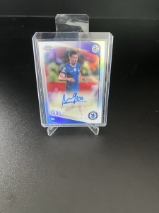 Marc Guiu Base Autograph Refractor Topps Chrome Ucc 2025/26 Fc Chelsea Leipzig for sale on Ebay