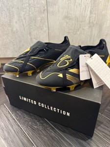 adidas Predator Elite FT FG Football Boots Moulded Studs Black/Gold UK 8.5 for sale on Ebay
