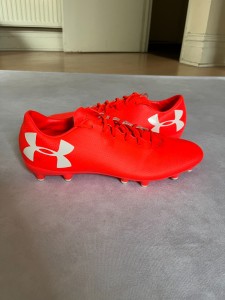 Under Armour Football Boots Mens Size 10 UK Clutchfit Force 3.0 FG Orange 11 US for sale on Ebay