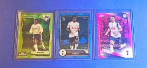 Topps Tottenham Hotspur 3-Card Lot Serial Numbered Fox Kudus Solanke for sale on Ebay