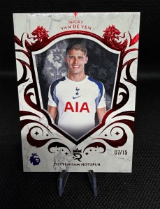 Topps Royalty Premier League 2026 Micky van de Ven Tottenham Hotspur 07/15 for sale on Ebay