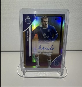 Topps Premier League 2025/26 Phil Neville Everton AC-PN Autograph Auto for sale on Ebay