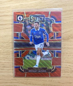 Panini Select PL Dwight McNeil Everton #45 Terrace Prizm 115/149 for sale on Ebay