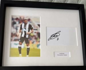 Joelinton Newcastle United Signed Photo Mount Proof Autograph Memorabilia for sale on Ebay
