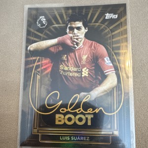 Topps Premier League 26/27 Golden Boot Luis Suarez Liverpool for sale on Ebay