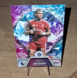 Topps Premier League 2026/27 Jérémy Jacquet Rookie DR 4 Liverpool FC for sale on Ebay
