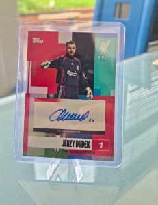 Topps 2024/25 Focus Liverpool FC Jerzy Dudek Auto SA-JD /250 for sale on Ebay