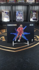 2025-26 Panini Obsidian Mohamed Salah Black Color Blast #9 Liverpool FC for sale on Ebay