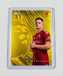 Topps 2026-27 Evolution Premier League Florian Wirtz Liverpool Gold Lion GL11 for sale on Ebay