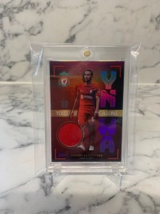 Topps Liverpool team set 22/23 Thiago Alcantara patch /15 for sale on Ebay