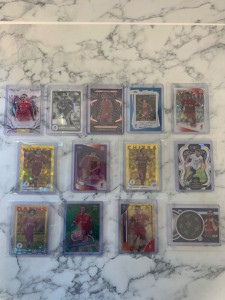 Topps and panini Liverpool bundle (8x numbered) for sale on Ebay