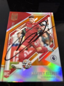 MATCH ATTAX HARVEY ELLIOTT LIVERPOOL SIGNED for sale on Ebay