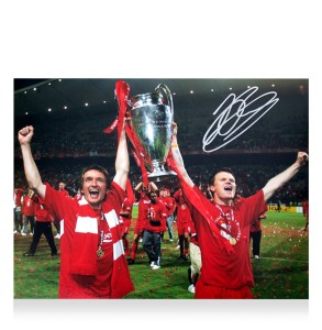 John Arne Riise Signed Liverpool FC Photo: 2005 UEFA Champions League Winner for sale on Ebay