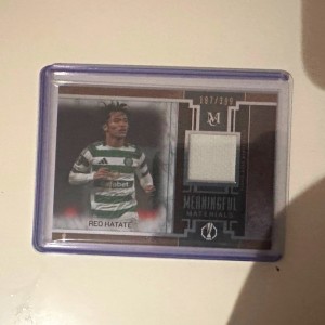 Topps 2025/26 Museum Collection MM-RH Meaningful Material Reo Hatate Celtic /399 for sale on Ebay