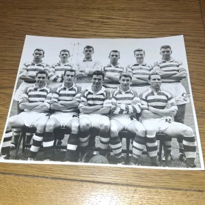 c1964 ORIGINAL INKSTAMP DAILY RECORD 10 X 8 PHOTOGRAPH GLASGOW CELTIC TEAM GROUP for sale on Ebay