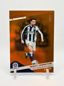Mikey Johnston Orange /49 2025-26 Panini Prestige EFL West Bromwich Albion for sale on Ebay