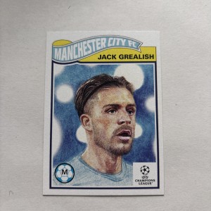 ➠ Topps Champions League Living Set #418 Jack Grealish - Manchester City CF for sale on Ebay