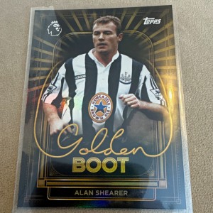 Topps Premier League 26/27 Golden Boot Insert Alan Shearer Newcastle #GB8 for sale on Ebay