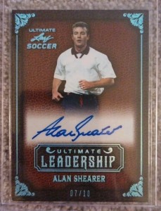 Alan Shearer Auto Leaf Soccer England Newcastle Legend for sale on Ebay