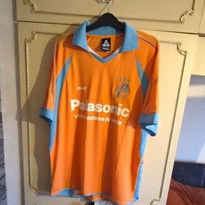 Palace Away Football Shirt Orange Short Sleeve Adults Size L Number 5 for sale on Ebay