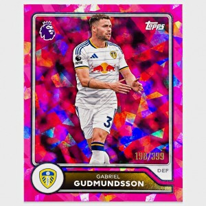Topps Gabriel Gudmundsson #151 Leeds United Parallel 198/399 2026/27 for sale on Ebay