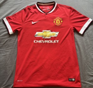Manchester United 2014/15 Home Shirt Angel Di Maria No. 7 Size Medium Authentic for sale on Ebay