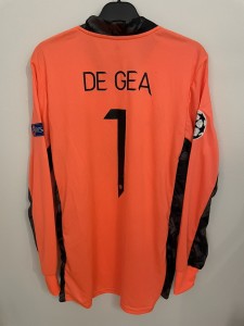 *Manchester United De Gea #1 Football Shirt Goalkeeper Kit 2020/21 Size Medium for sale on Ebay