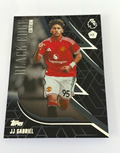Topps Black Edge Edition 2026/27 JJ Gabriel Manchester United Rookie BE 39 for sale on Ebay