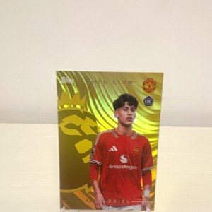 Topps Gold Lion Premier League JJ Gabriel Manchester United GL17 Rookie 2026/27 for sale on Ebay
