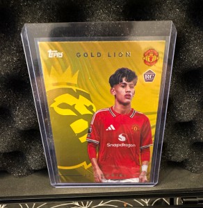 Topps 2026-27 Gold Lion Insert JJ Gabriel GL17 Rookie Manchester United PL for sale on Ebay