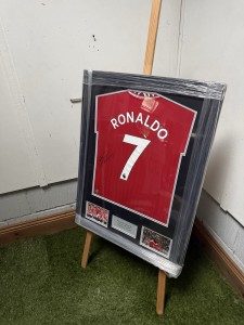 Cristiano Ronaldo Signed 2022/23 Manchester United Shirt with Club COA for sale on Ebay