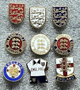 ENGLAND PIN BADGES for sale on Ebay