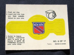 1973-74 O-Pee-Chee #6 of 17 NHL RINGS Insert hockey cards lot $ NEW YORK RANGERS for sale on Ebay