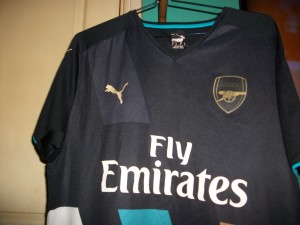 ARSENAL 2015/2016 THIRD FOOTBALL SHIRT PUMA SOCCER JERSEY SIZE XL ADULT for sale on Ebay