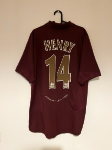 Arsenal 2005/2006 Redcurrant Home Football Shirt, HENRY 14, Large for sale on Ebay