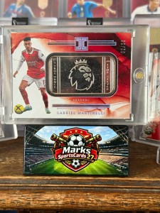 Panini Impeccable Premier League 2022/23 Gabriel Martinelli Arsenal Silver Bar for sale on Ebay