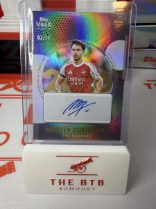 2026 Topps Arsenal Winners Collection Martin Zubimendi ThGunners Auto /10  for sale on Ebay