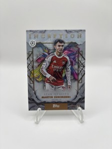 Martin Zubimendi /199 Topps Inception 2026 Arsenal Card for sale on Ebay