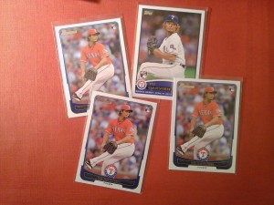 Yu Darvish 2012 Bowman Rookie #50 & Topps RC #168 Texas Rangers for sale on Ebay