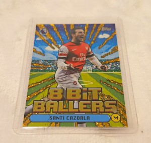 Topps Premier League Santi Cazorla Arsenal 8 Bit Ballers Parallel Insert BB 1 for sale on Ebay