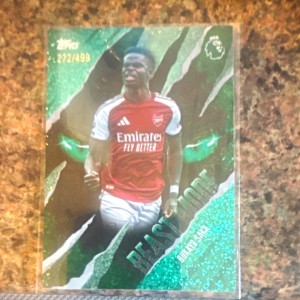 Topps Premier League 2026/27 Beast Mode BM 2 Bukayo Saka Arsenal 212/499 for sale on Ebay