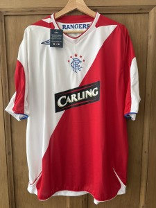 BNWT Retro Rangers Football Umbro Away Shirt 2006/2007 XXL 2XL Scotland NEW for sale on Ebay