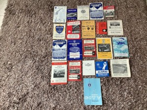 Queens Park Rangers QPR. 21 AWAY Programmes. Season 1963/64. for sale on Ebay