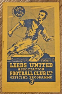 Leeds United v Lincoln City football programme Sept. 1948 for sale on Ebay