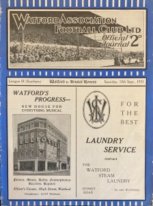 Watford v Bristol Rovers Div 3 (S) 1931/32 for sale on Ebay