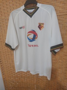 Watford FC - 2003/04 Away Shirt (KIT@ - White). Size; XL. Excellent Condition for sale on Ebay