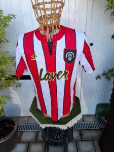 Sheffield United Original 1992/1994 Home Shirt Size M Umbro for sale on Ebay